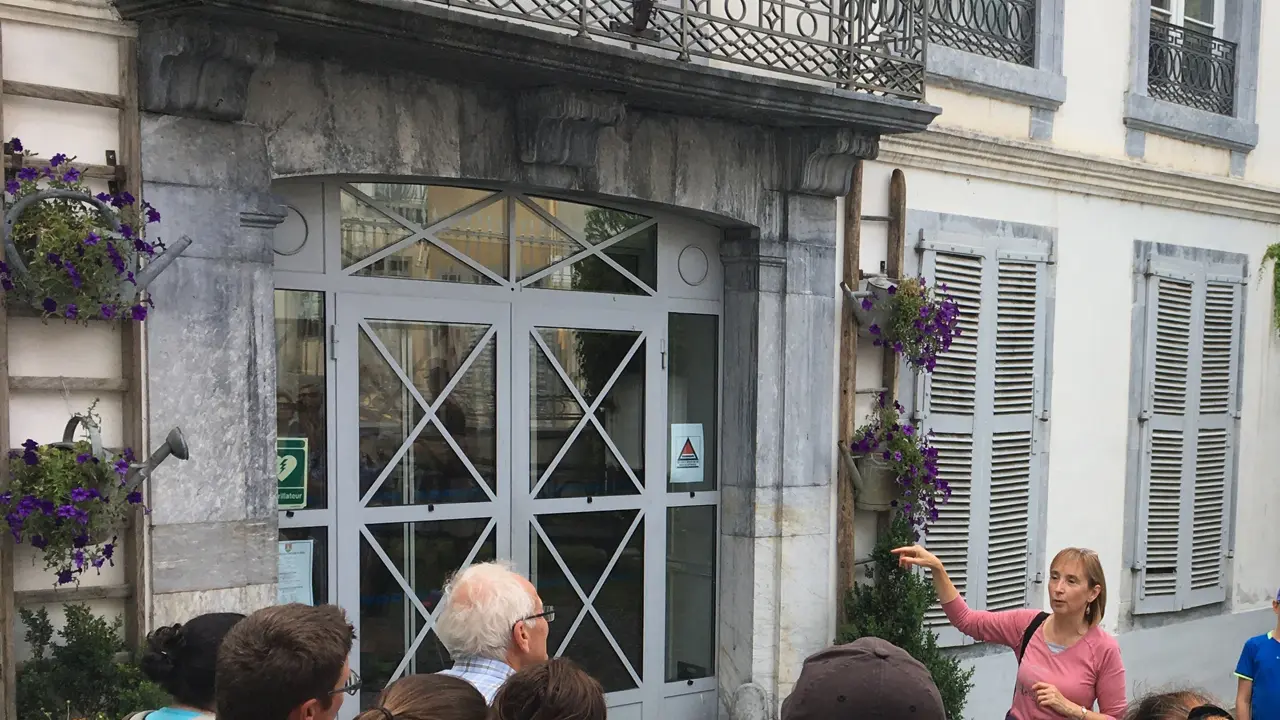 Brigitte Bellocq en visite