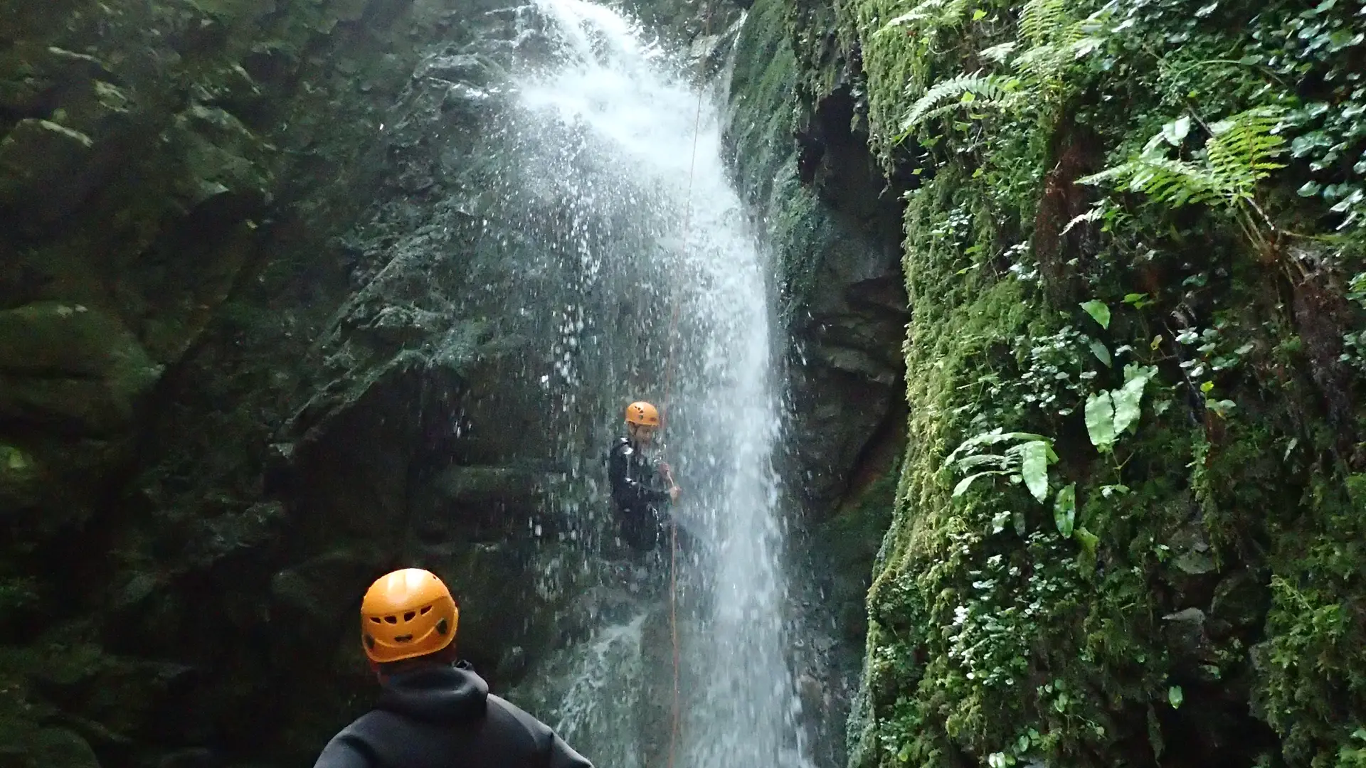 Canyon - descente rappel 2