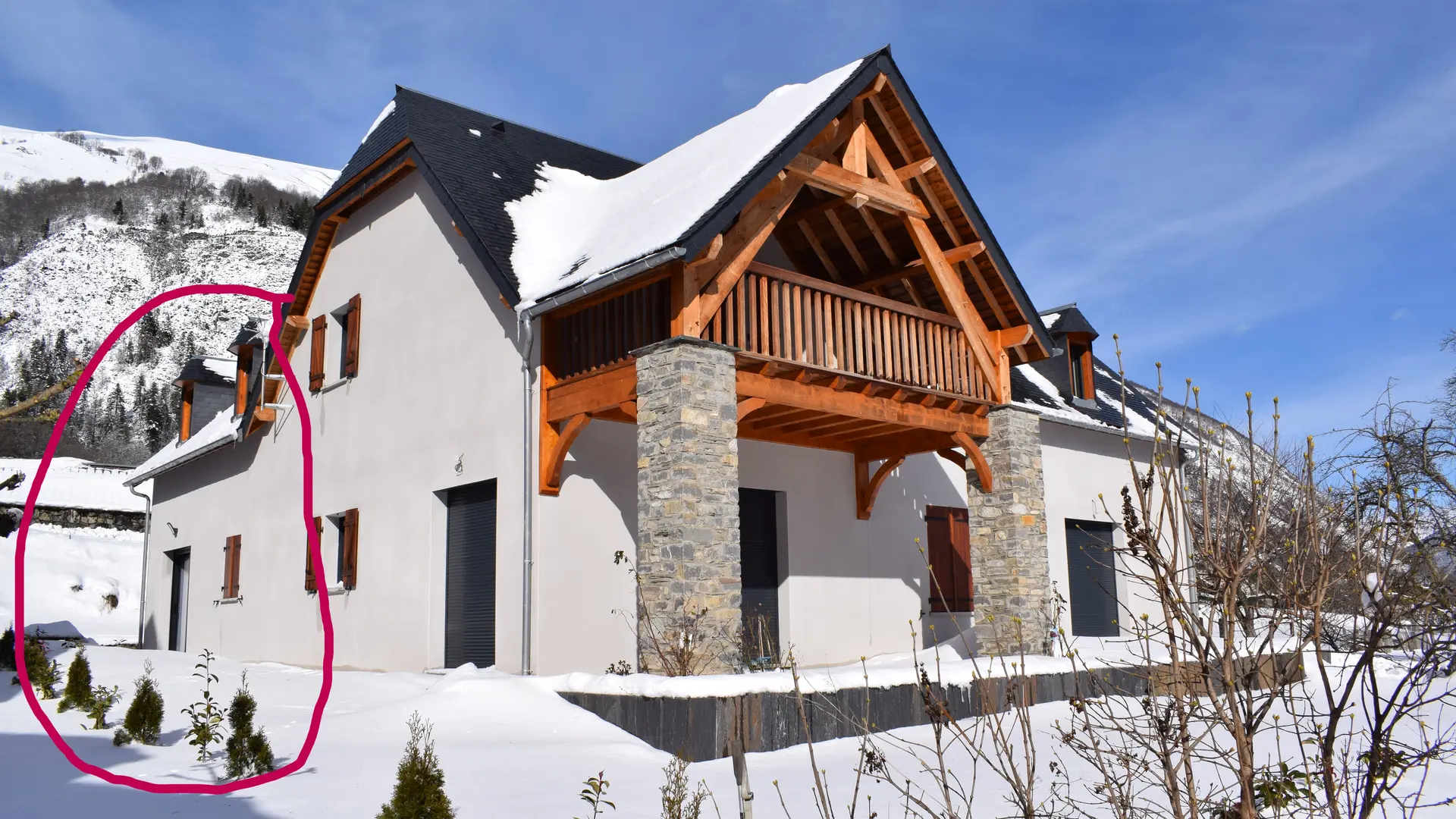 Devaine Vignec   arriere du logement