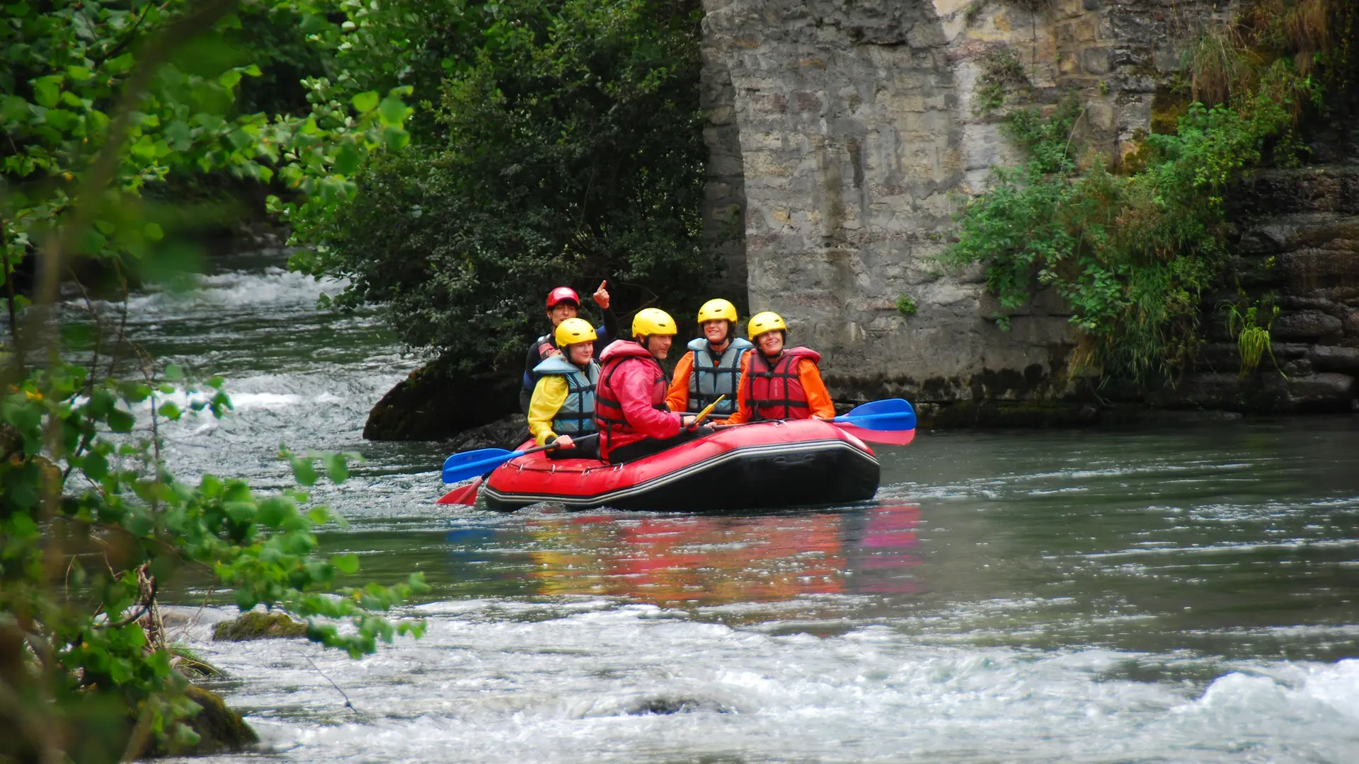 Raft pont de Grézian