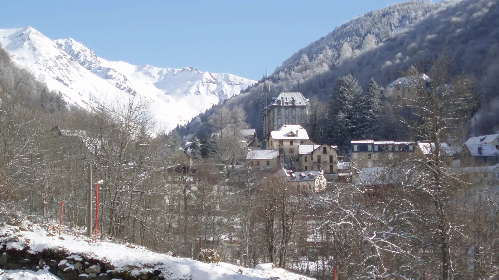 Extérieur, vue sur Bareges