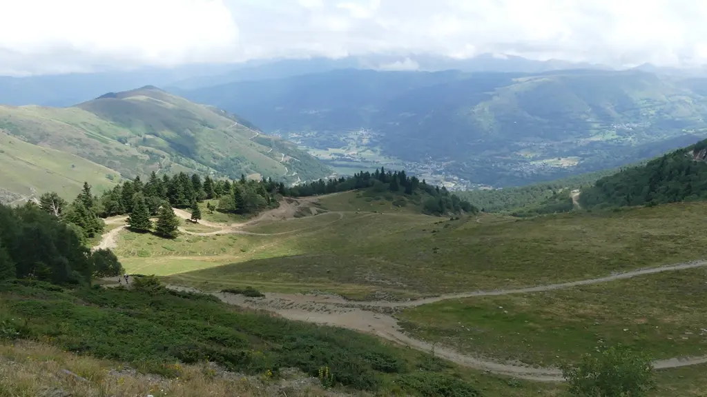 pla d'adet panorama