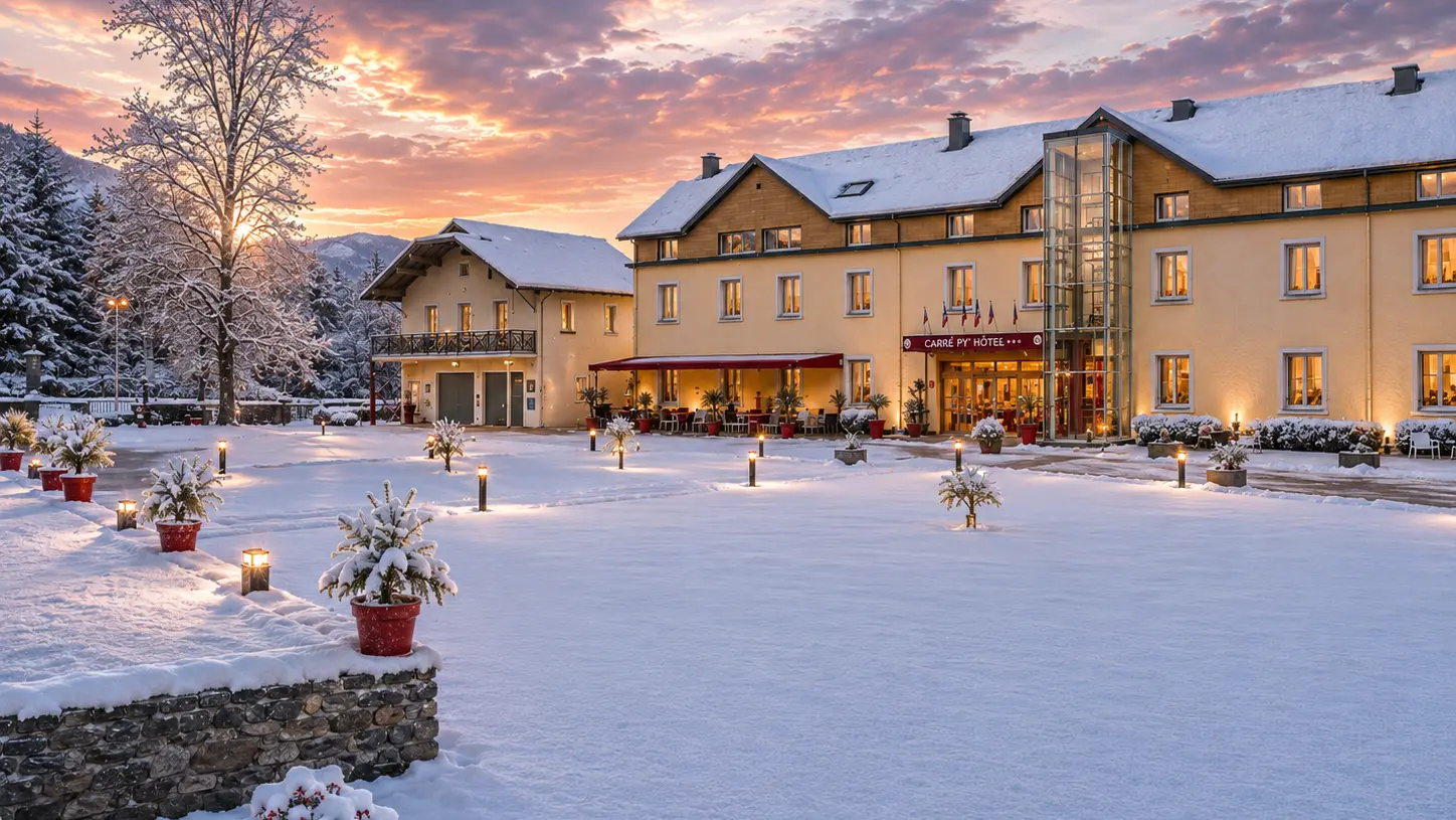 Façade extérieur hiver