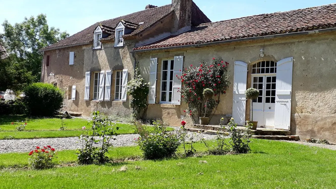 Façade jardin © Au Chateau