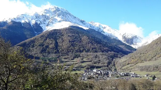 Gérard AUBAC vue depuis la terrasse