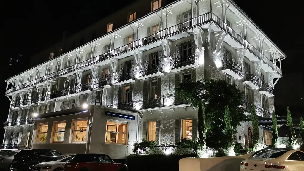 HPH148 - GRAND HOTEL BELFRY - Extérieur nuit - LOURDES