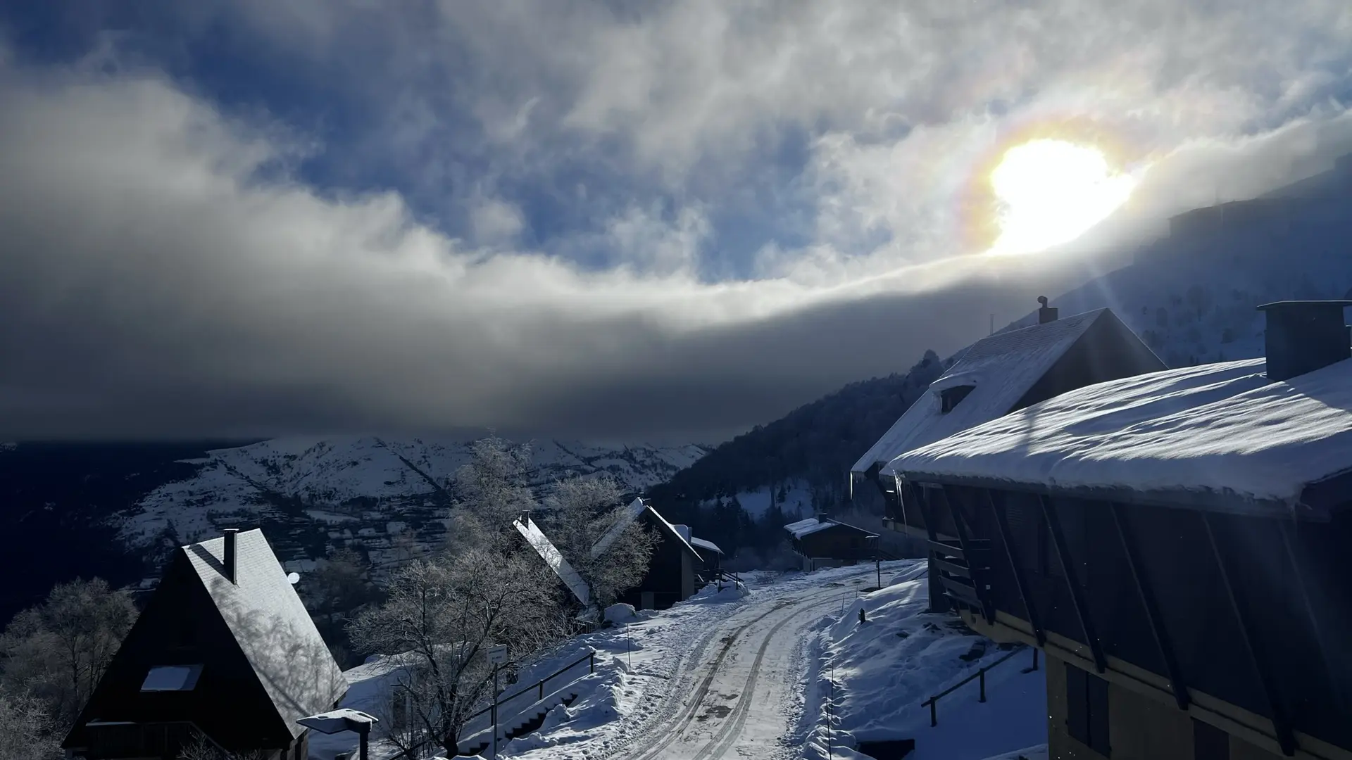 Vue depuis le Chalet Les Myrtilles