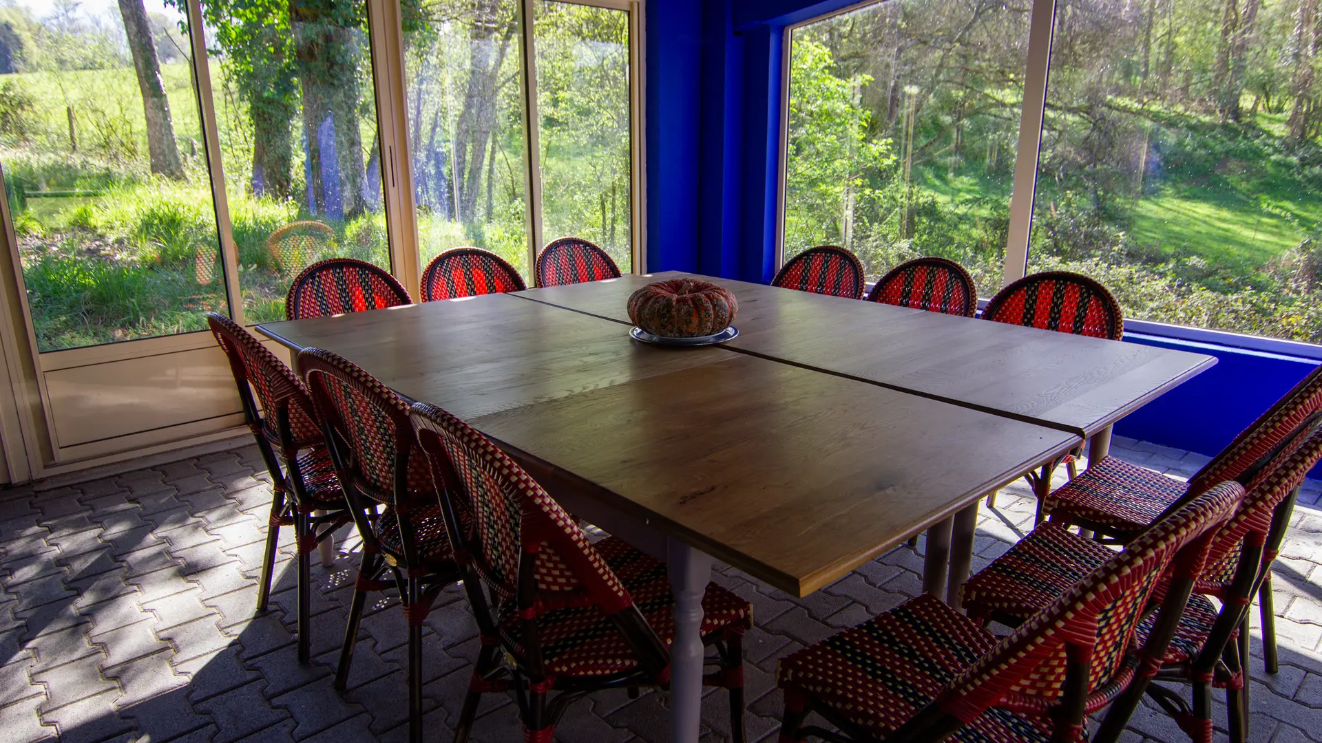 Intérieur de la Maison Bleue