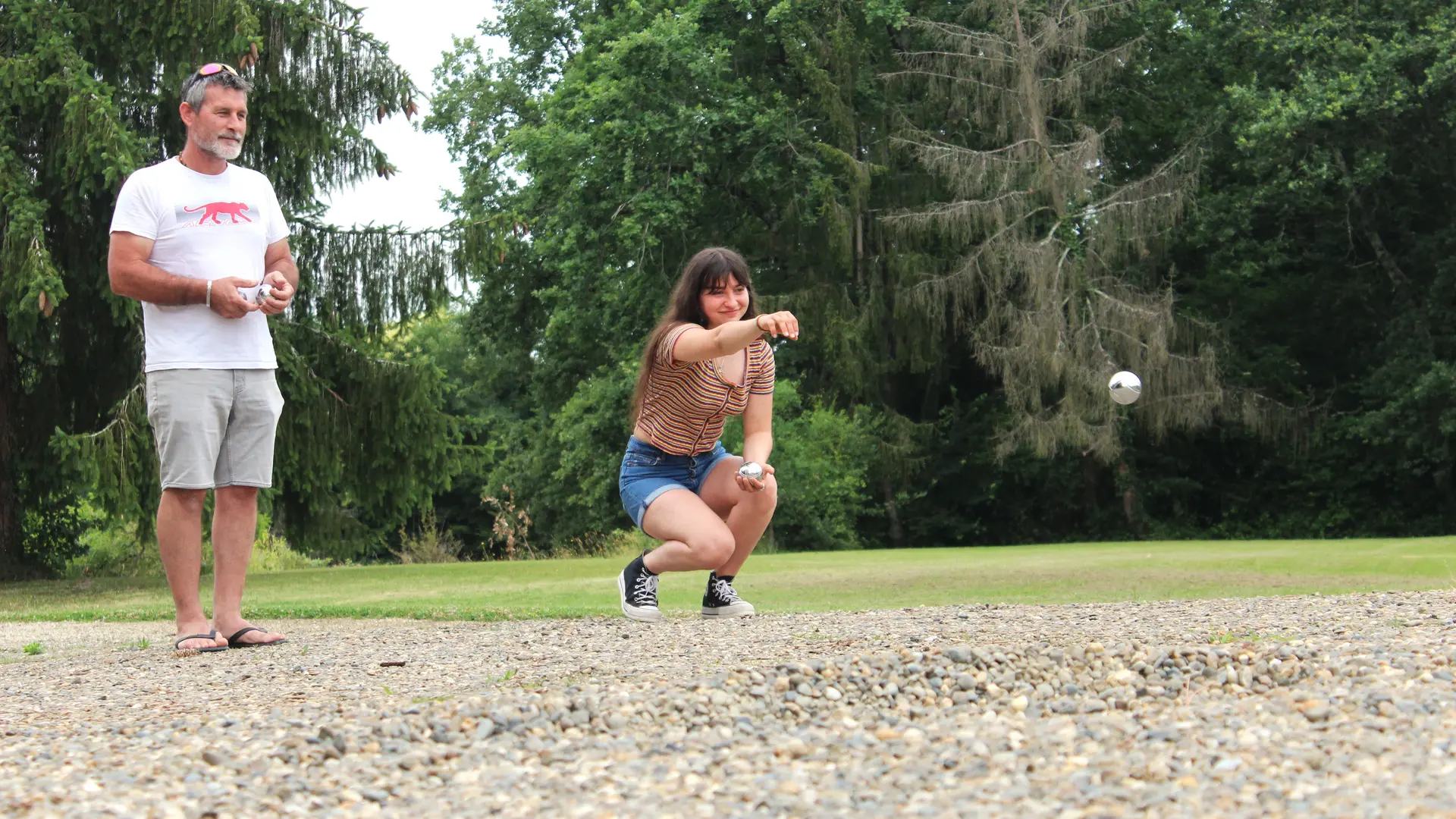 Jeu pétanque Camping Gers