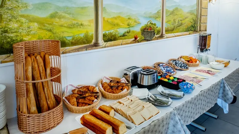 Lourdes hotel du Gave_PDJ buffet