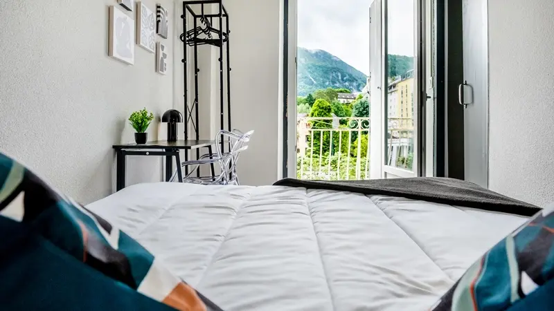 Lourdes hotel du Gave_vue chamb double