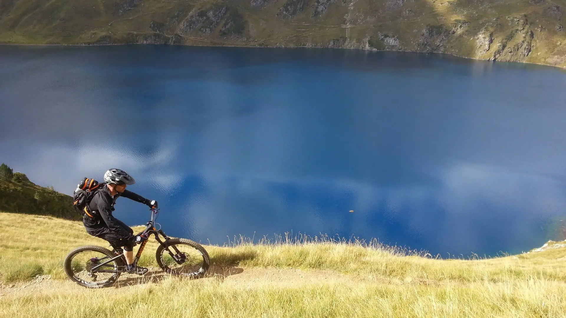 Moniteur guide VTT indépendant Saint Lary Stéphane Ribet