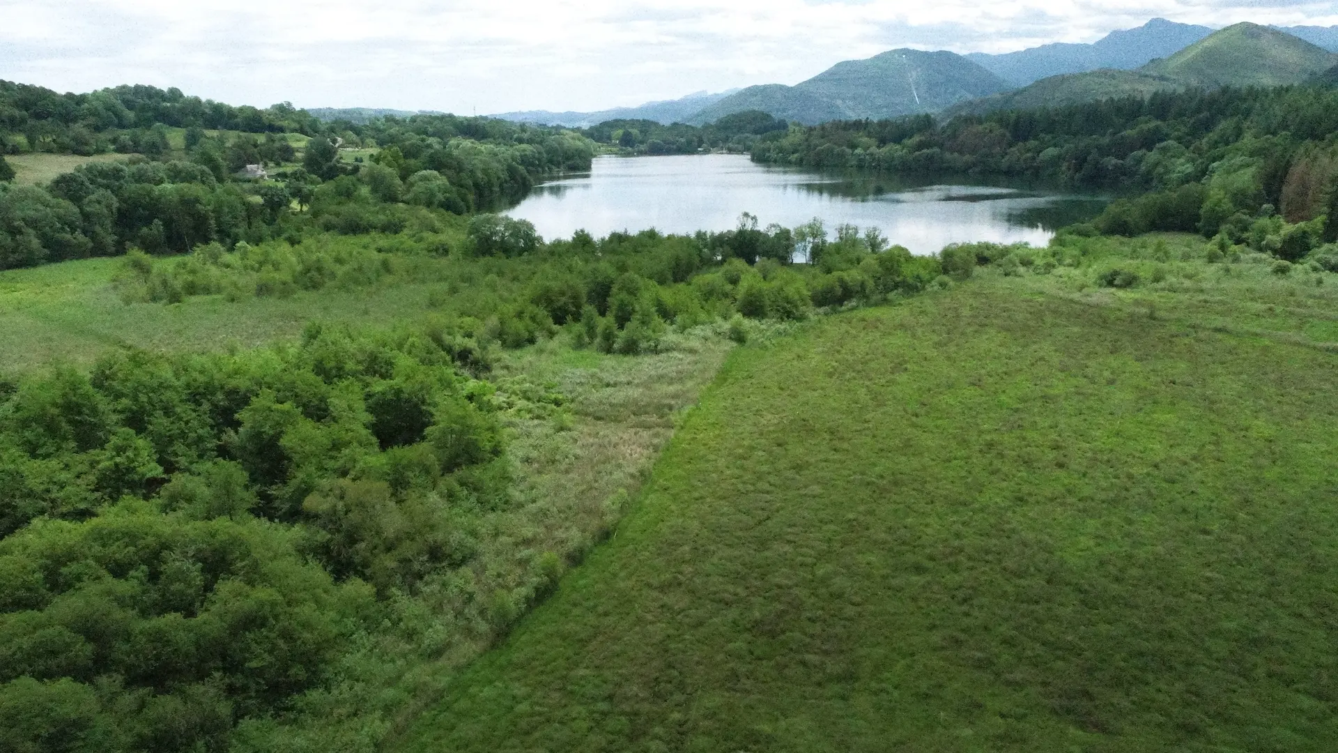 Tourbièr et lac, zone Natura 2000