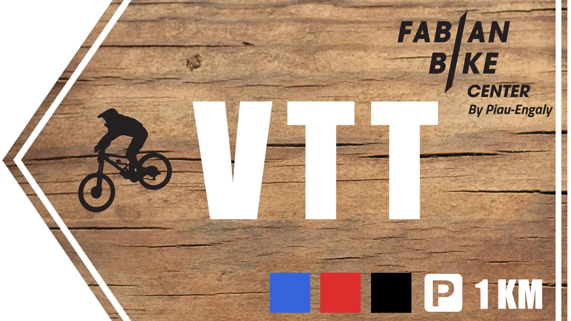 Panneau Départ VTT Fabian Bike Center