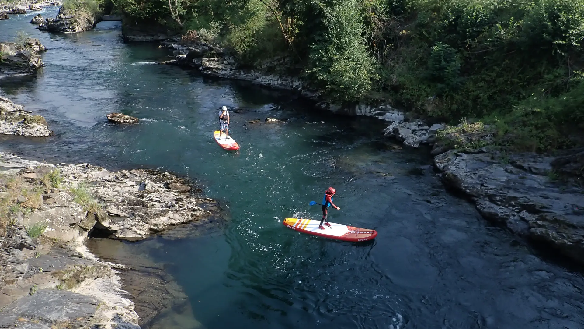 Paddle Gave de Pau -Vertical'o