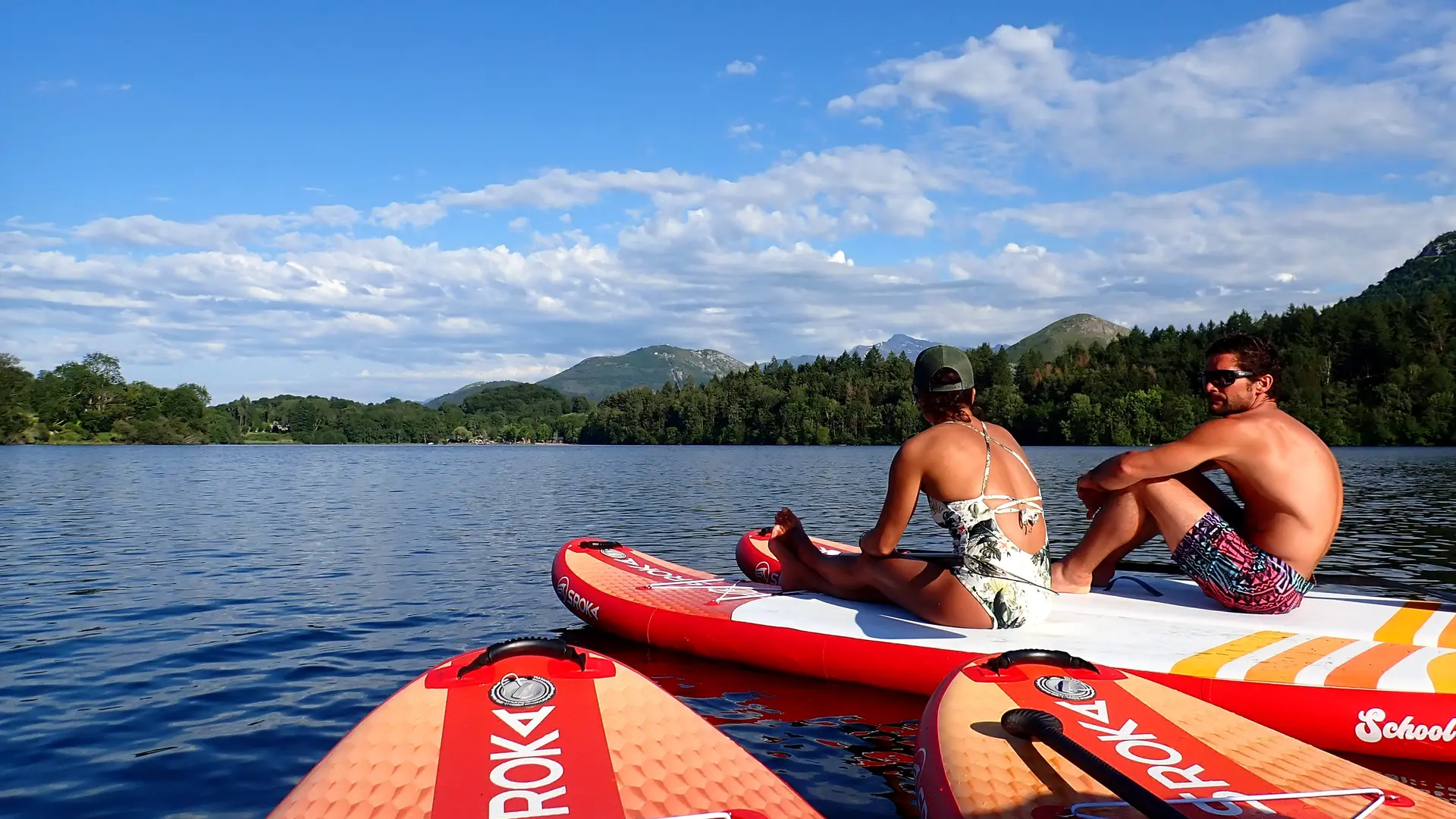 Paddle lac de Lourdes - Vertical'o