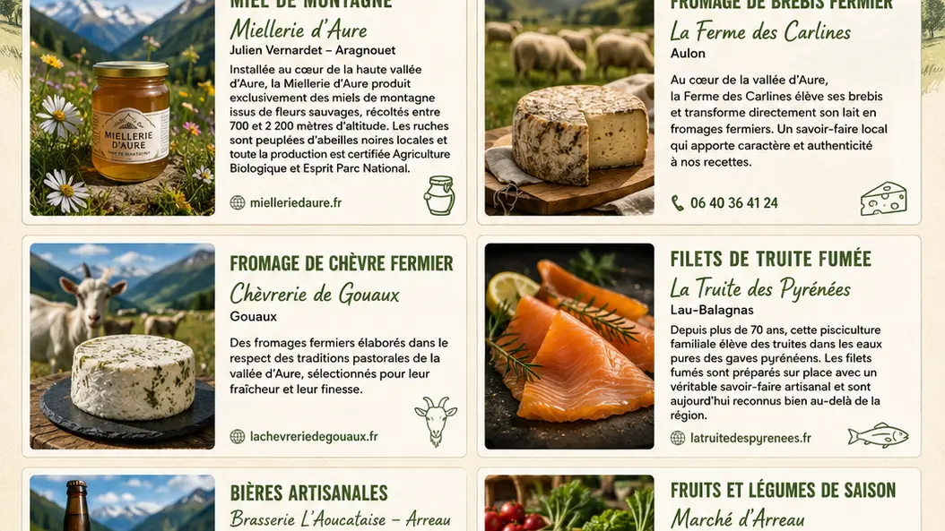 Producteurs Partenaires Toit gourmand