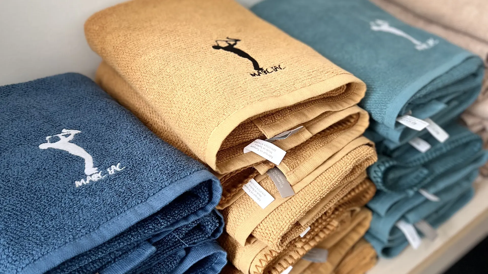 Serviette textile imprimerie Marciac © We Print