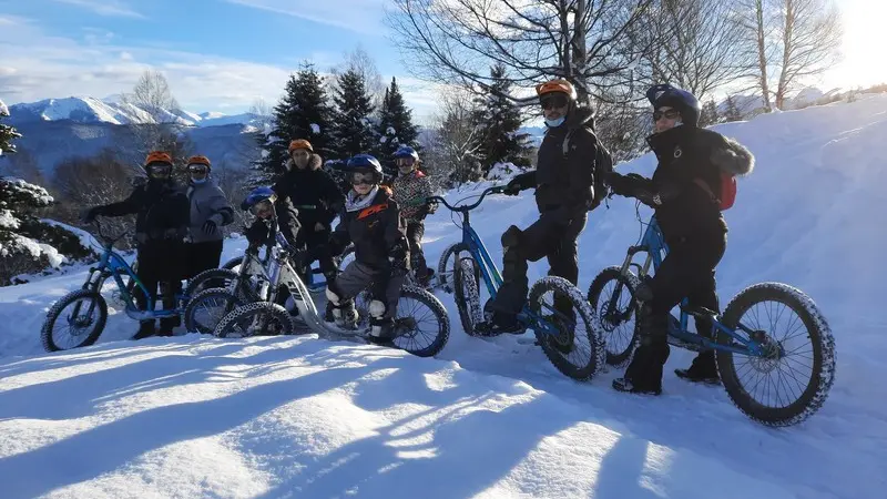 TROTINETTE PYRENEES LAURANT RICHARD 006_Descente hiver