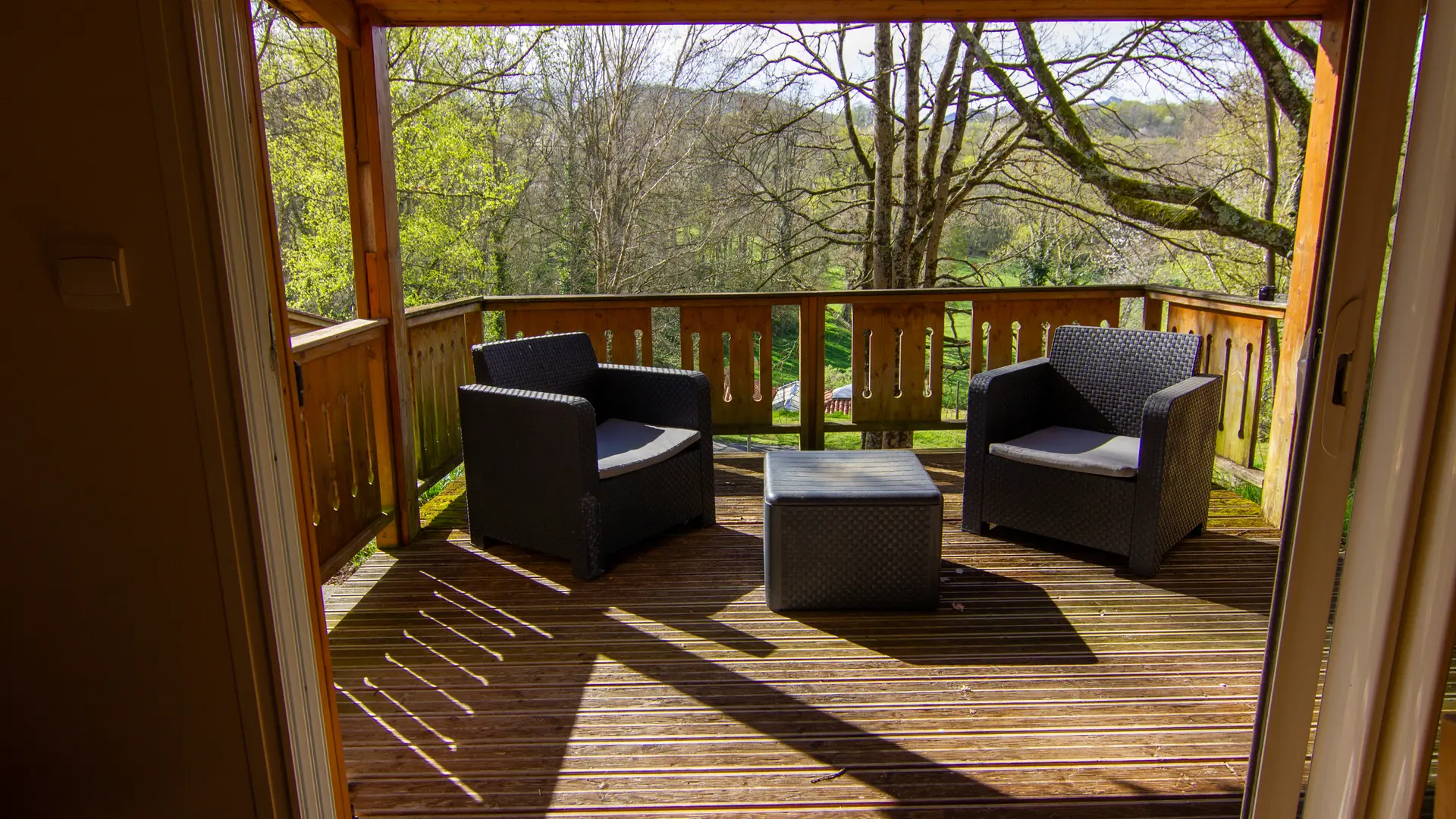 Terrasse des chalets