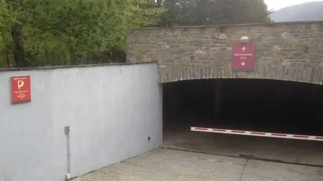 entrée garage