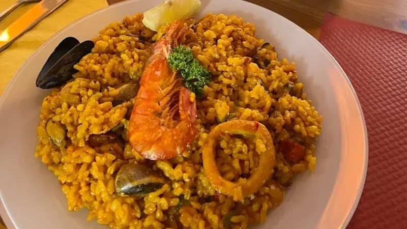 paella y chipiron