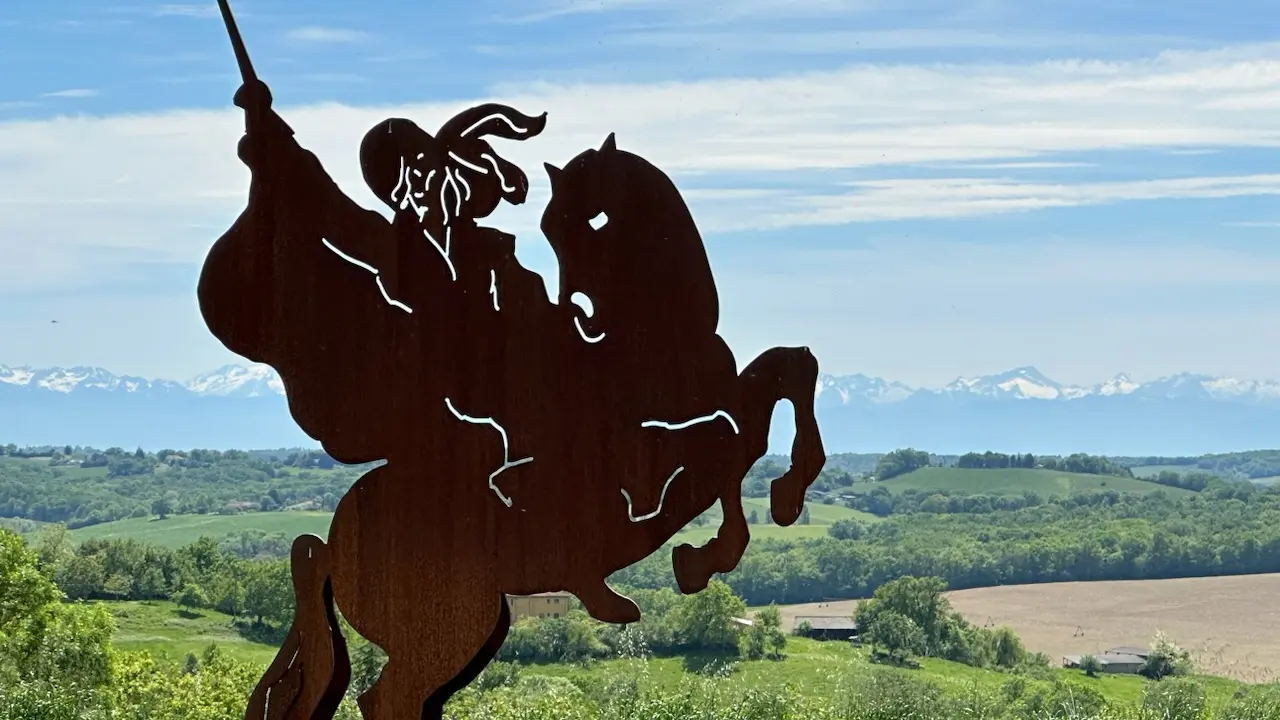 Musée d'Artagnan silhouette