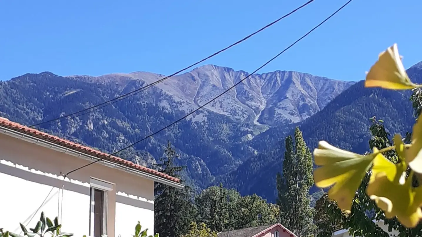 Vue sur le Canigó