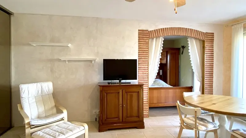 Pièce à vivre et coin nuit