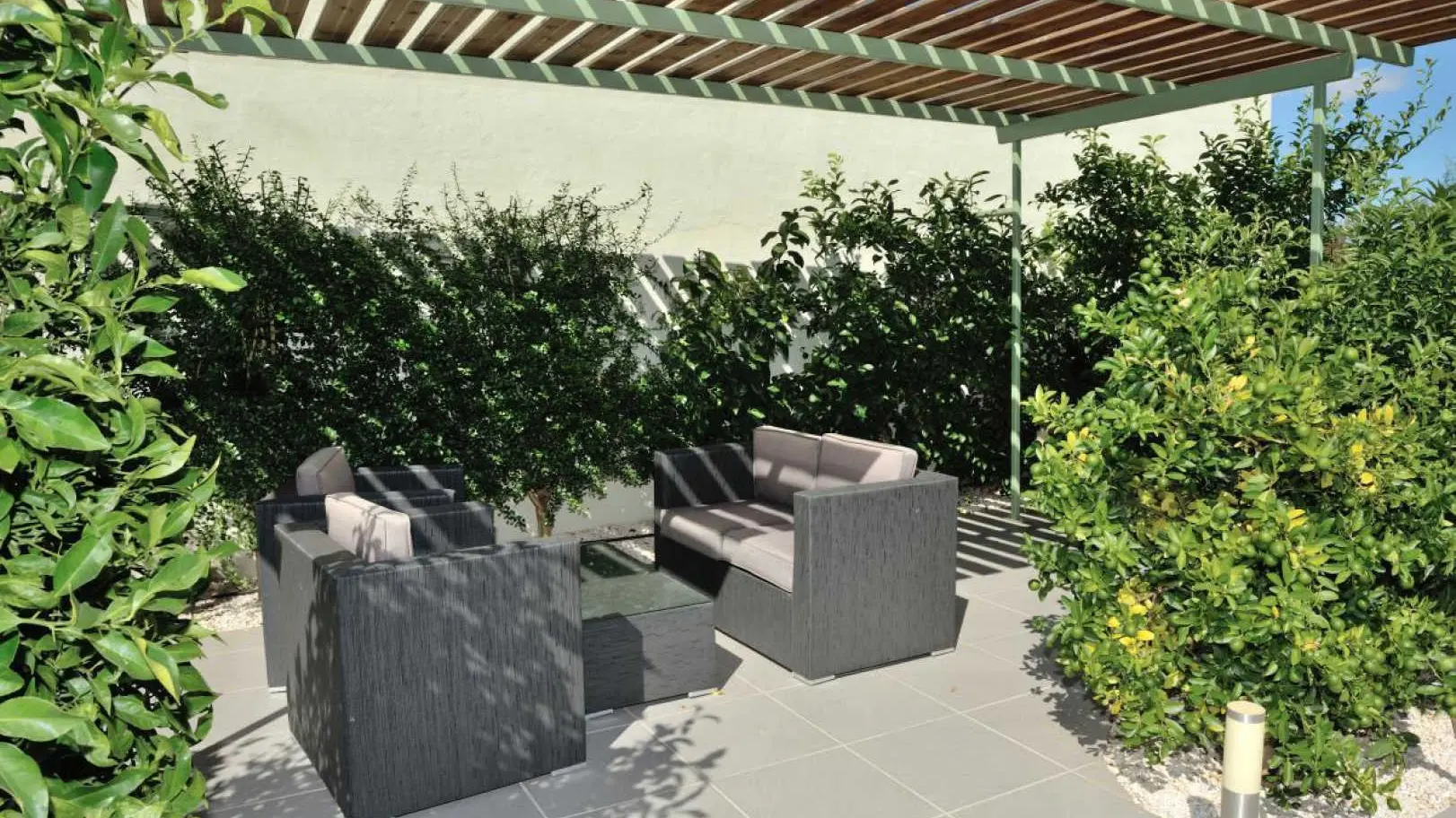 Le Domaine des Luque - Vue piscine_17