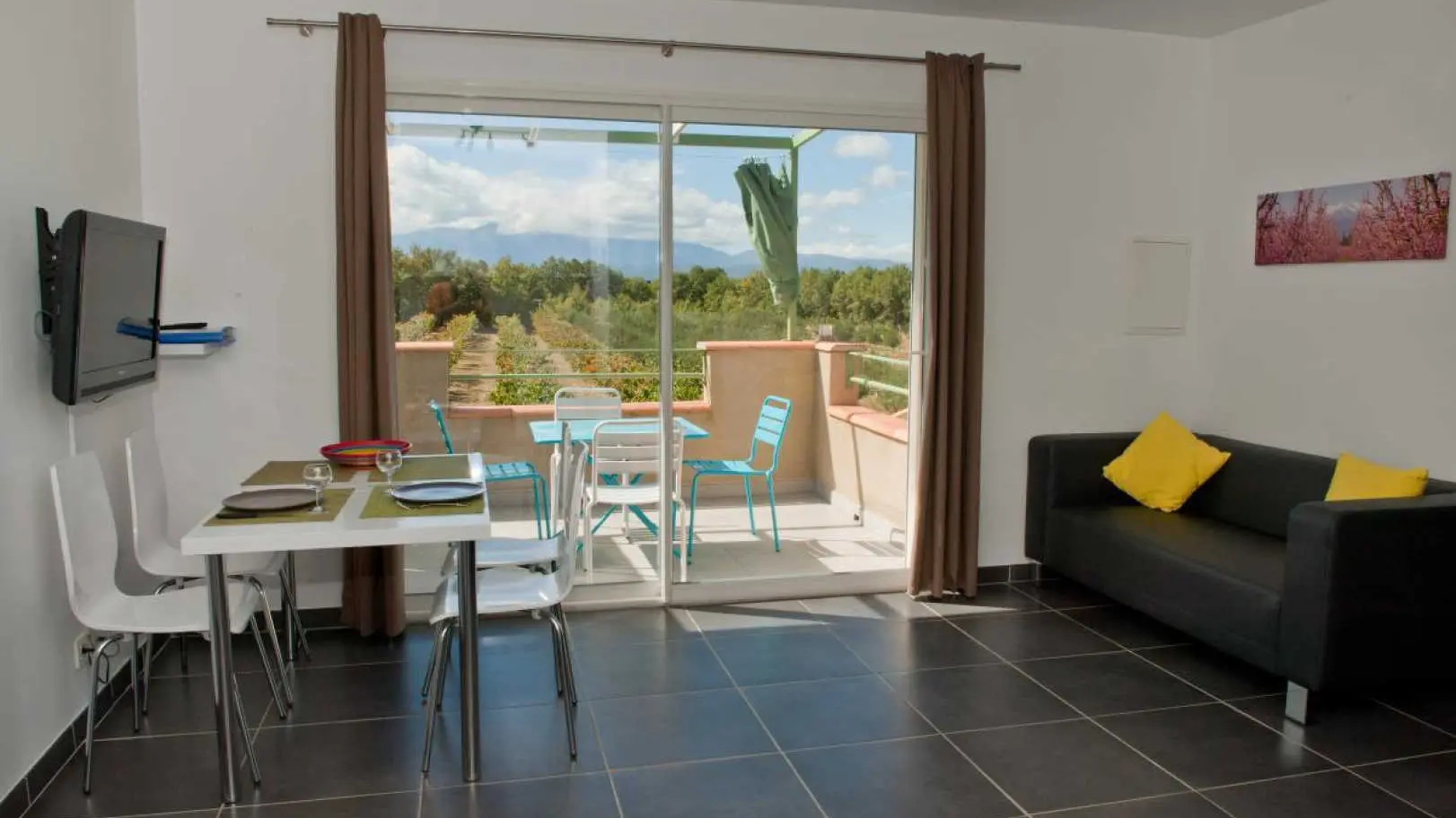 Le Domaine des Luque - Vue piscine_8