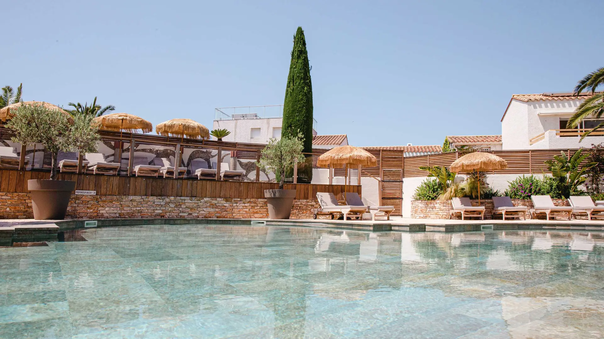 Piscine rez-de-chaussée