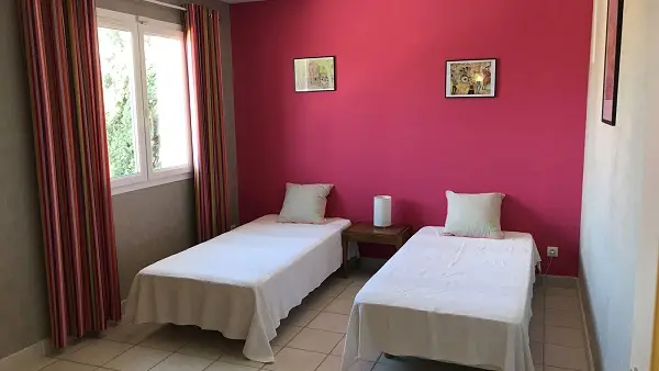 Chambre lits jumeaux - 1e etage