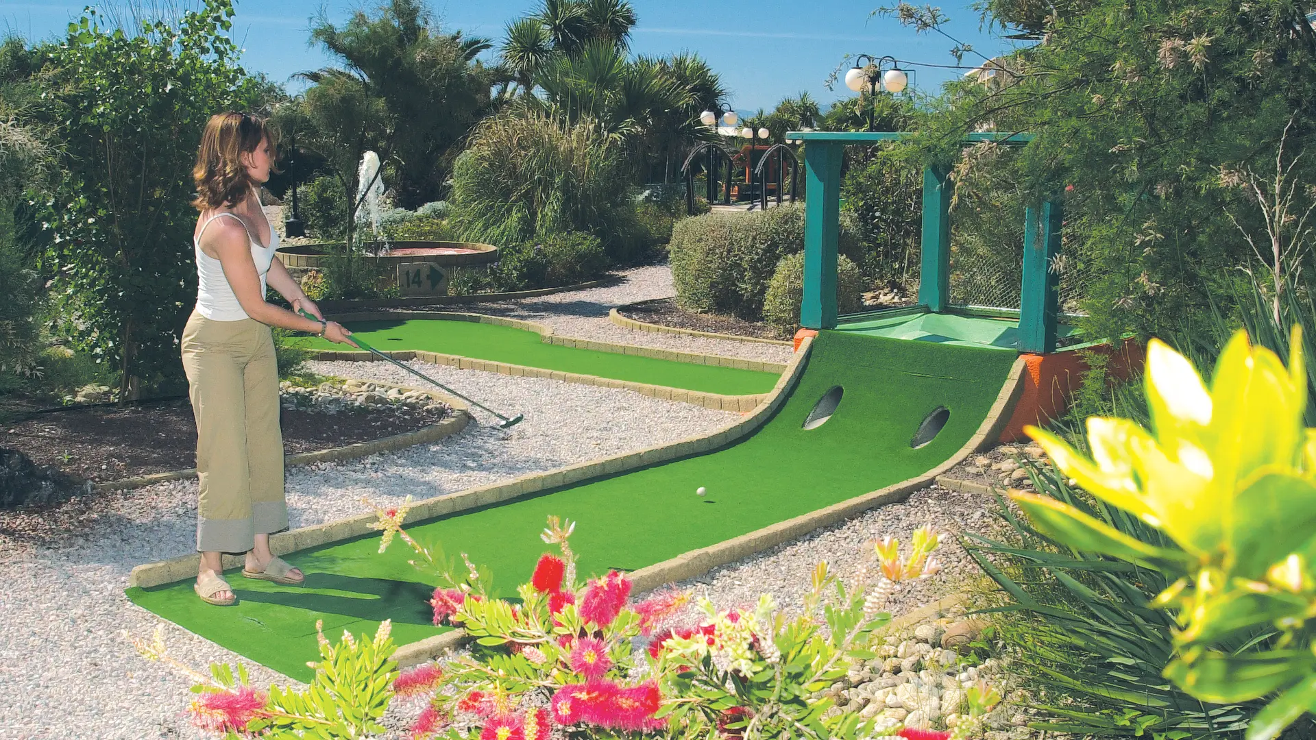 parcours mini golf
