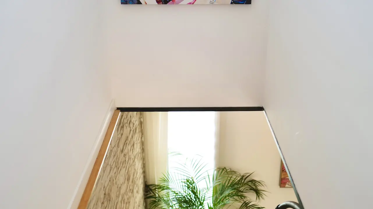 Cage escalier descente