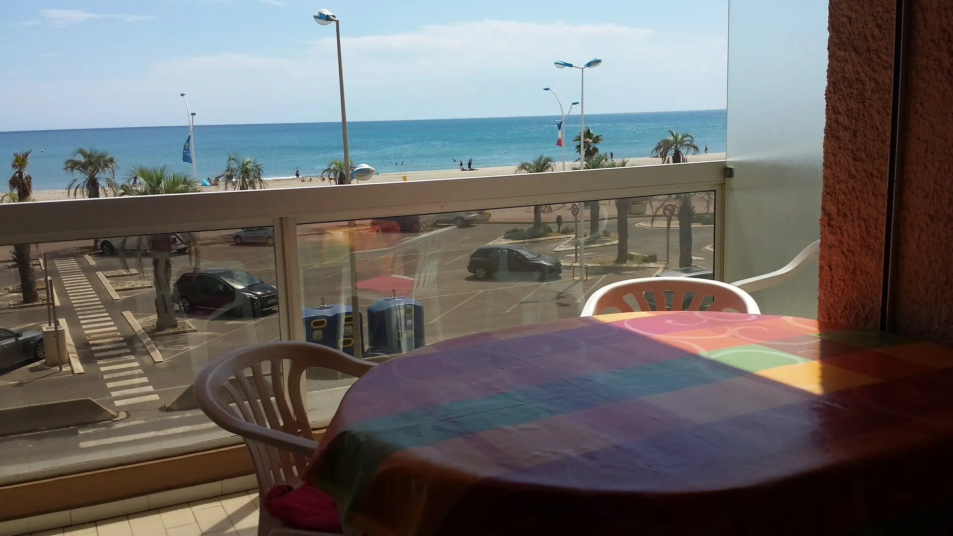 la mer à perte de vue