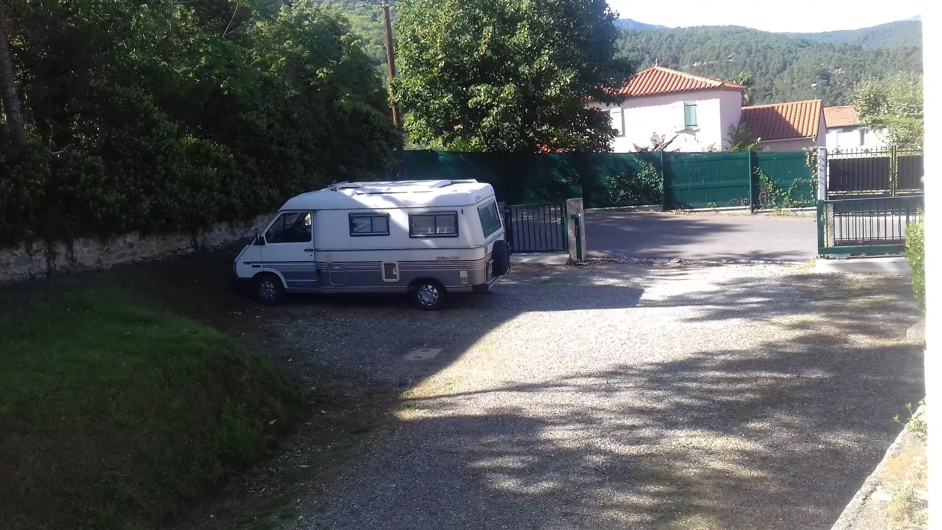Parking de la résidence