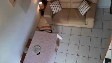 Séjour vu de l'étage