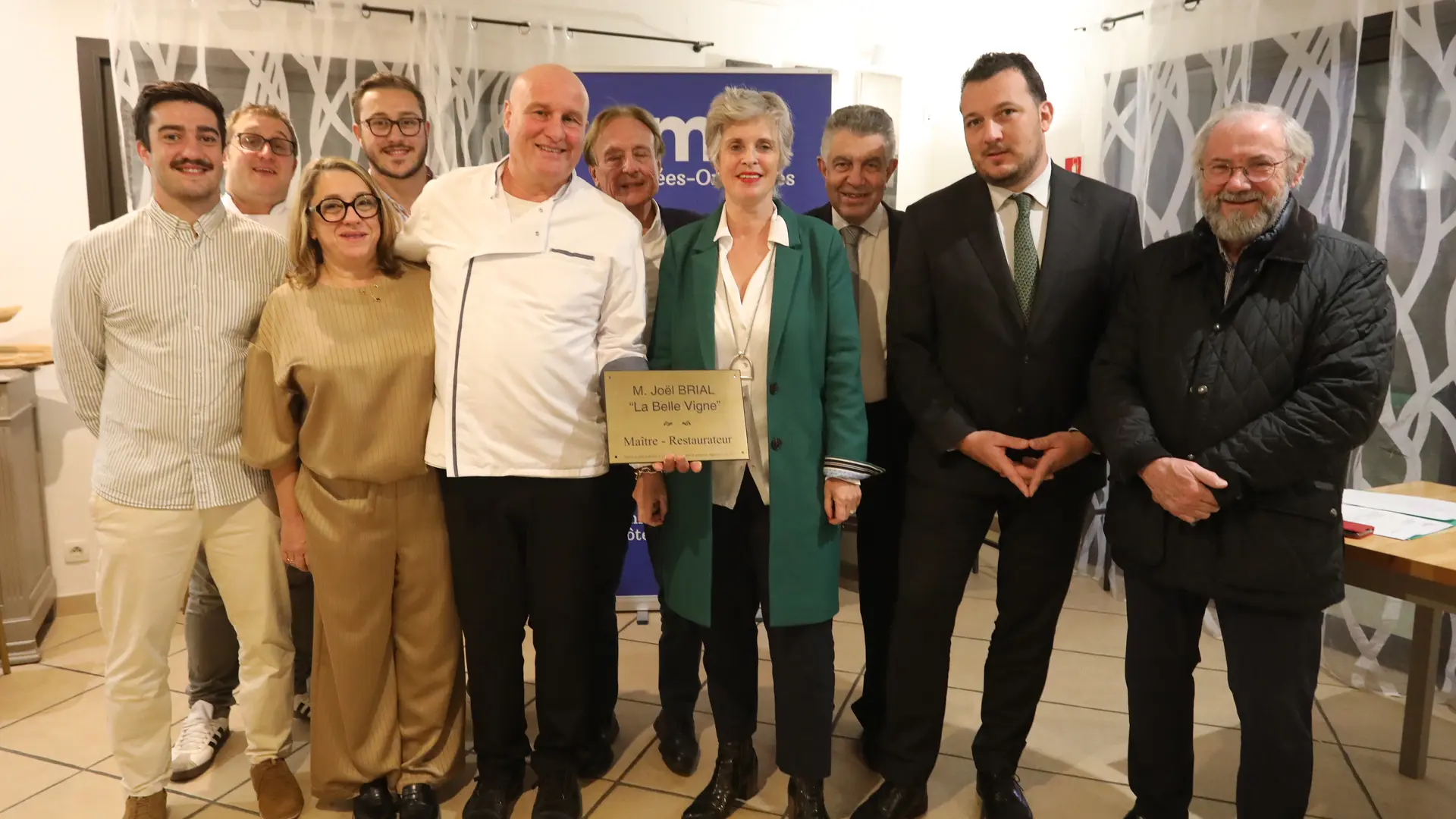 2025 Maitre Restaurateur Joël Brial N° 01