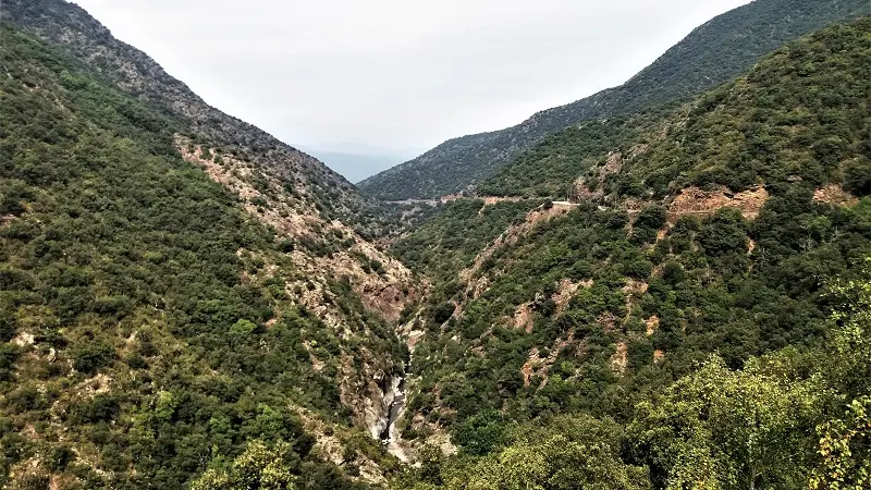 Vue sur la Llentillà