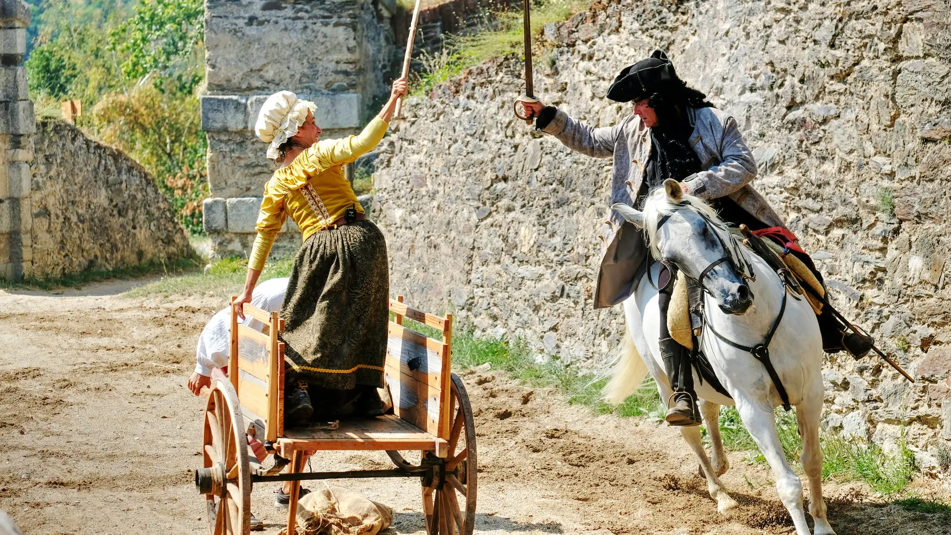 Spectacle au Fort Lagarde