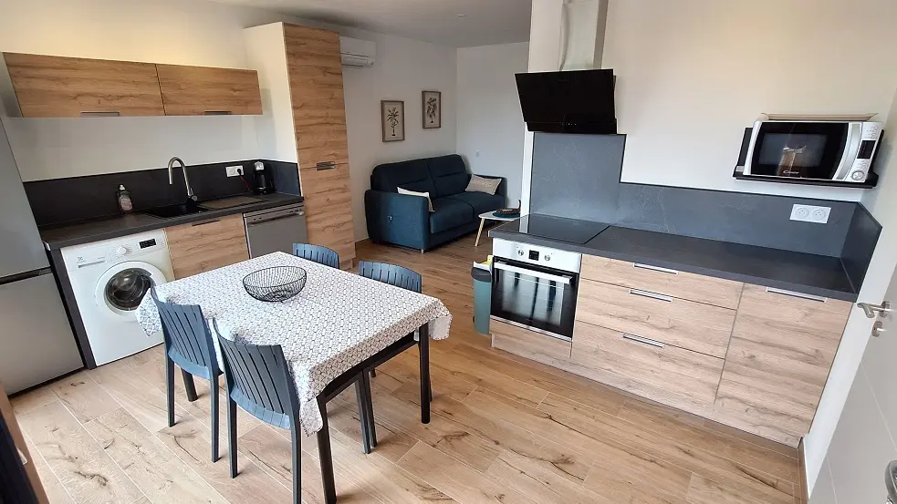 Vue globale intérieur du gîte