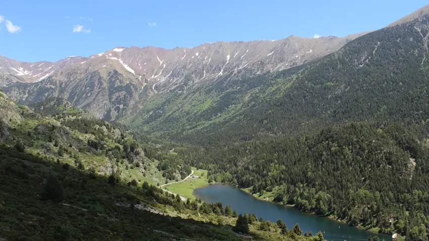 3e jour, vallée de Font Viva, vue sur le lac du Passet_4