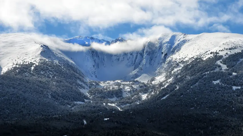 Le cambre d'Aze et son cirque en hiver_5