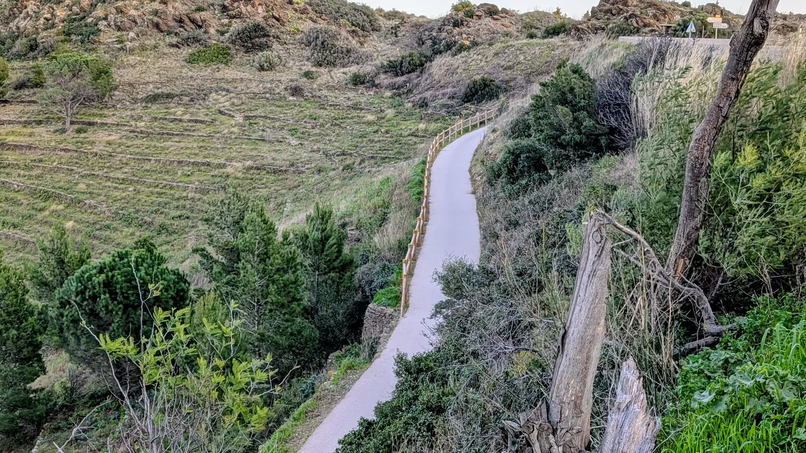 veloroute port-vendres - Paulill(1)