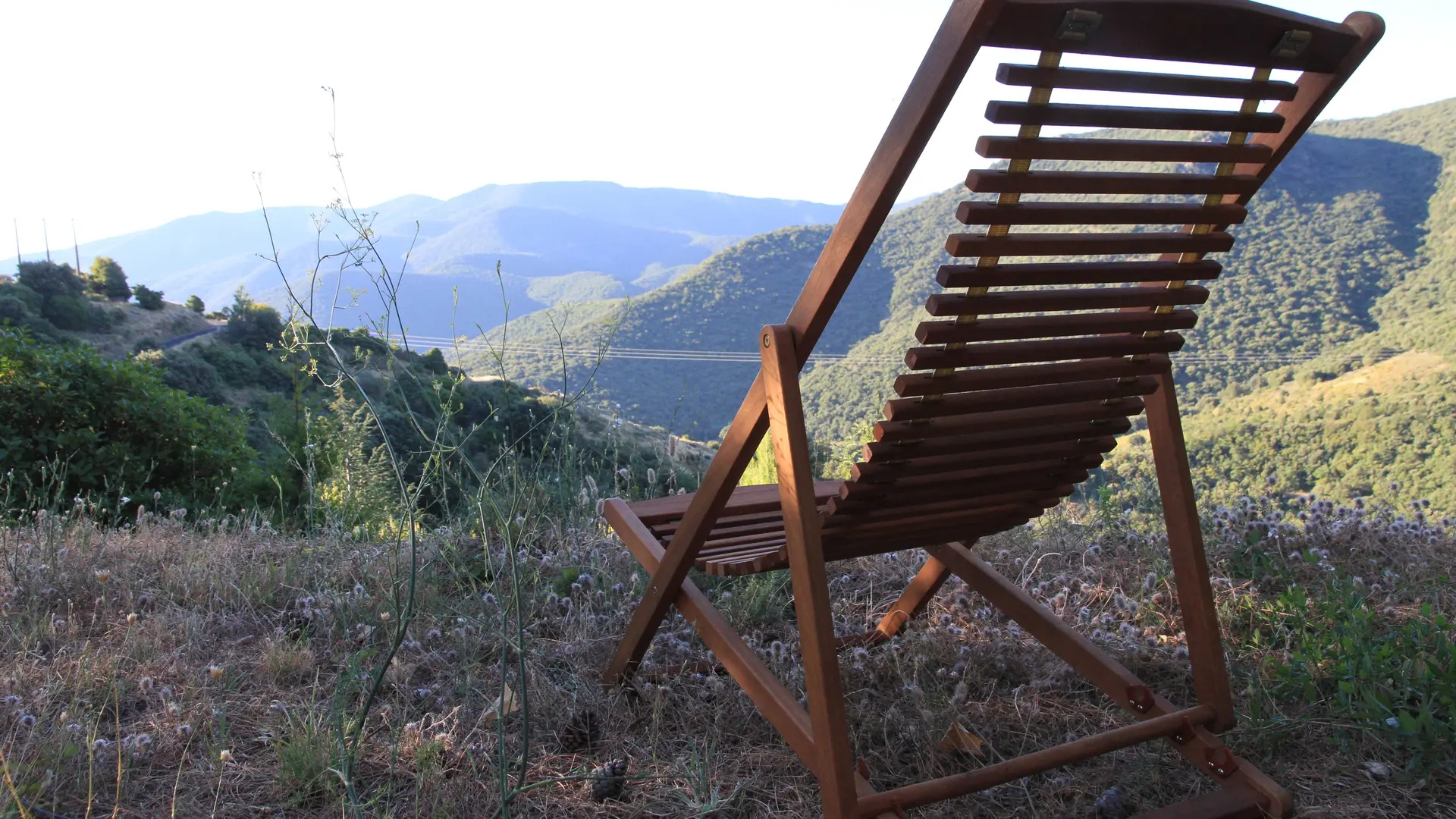 vue depuis le jardin (2) - GITES ET TERROIRS EN OCCITANIE