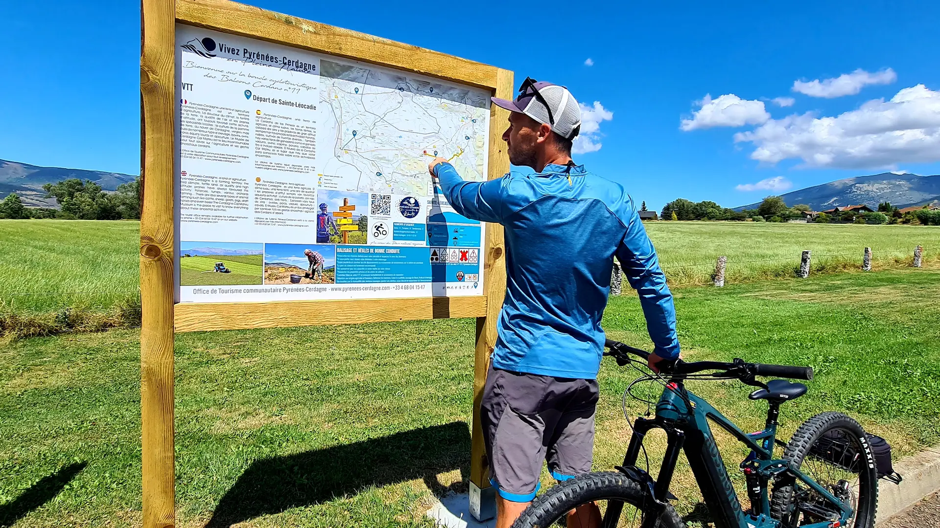 Boucle cyclotouristique VTT ©OTC Pyrénées-Cerdagne