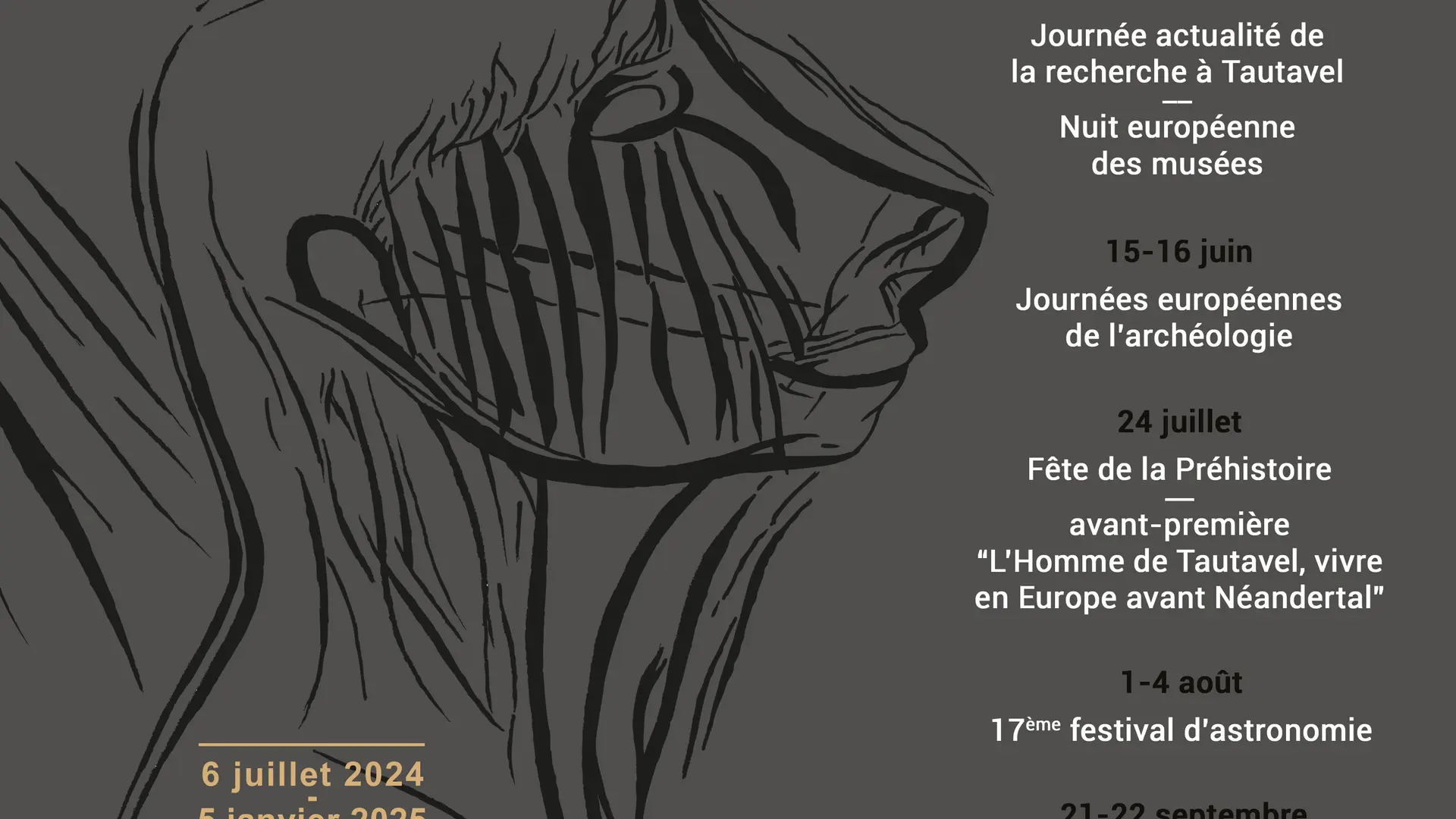 Affiche A3 expo + dates 2024