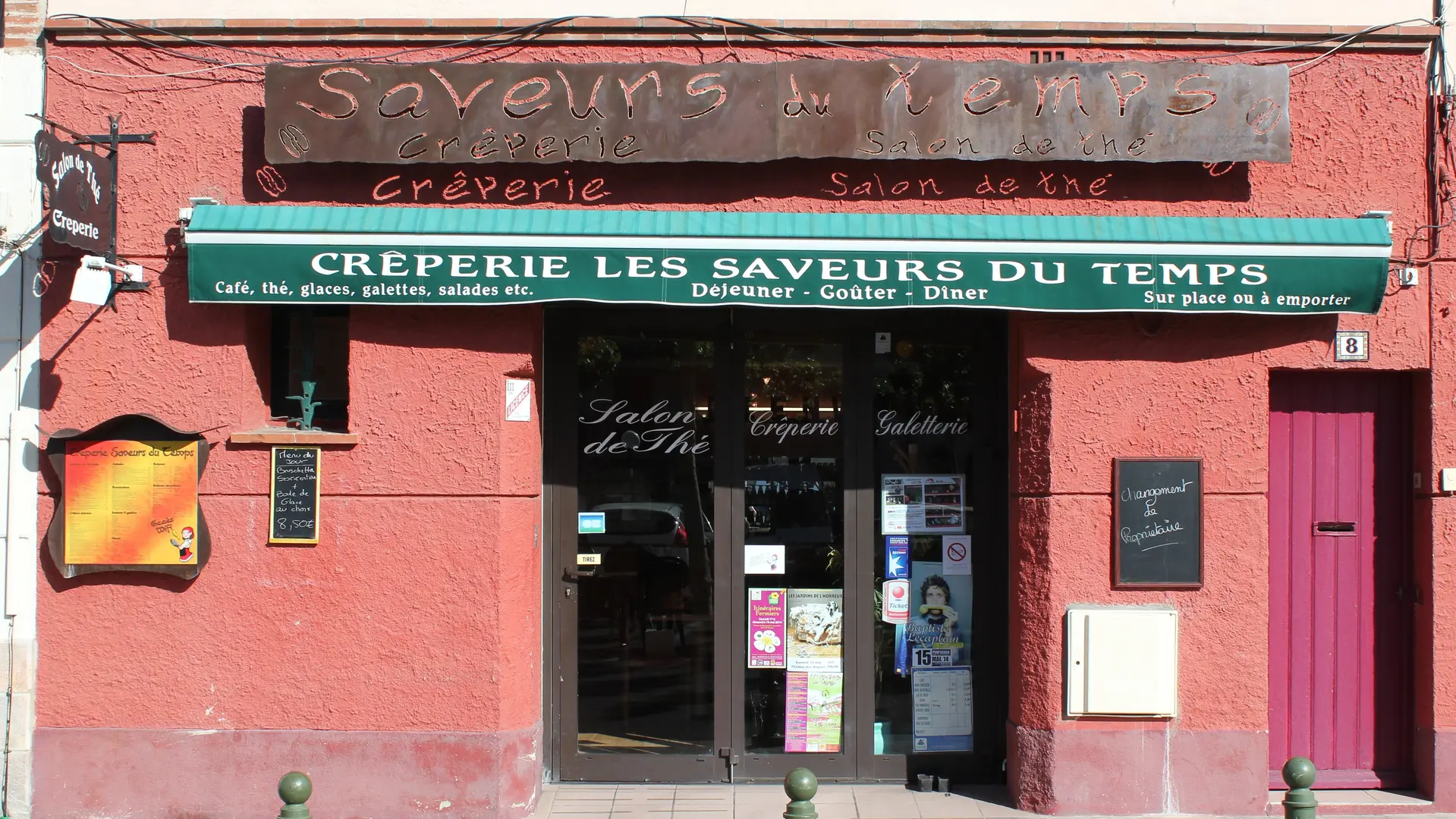 Aspres Thuir Creperie entrée