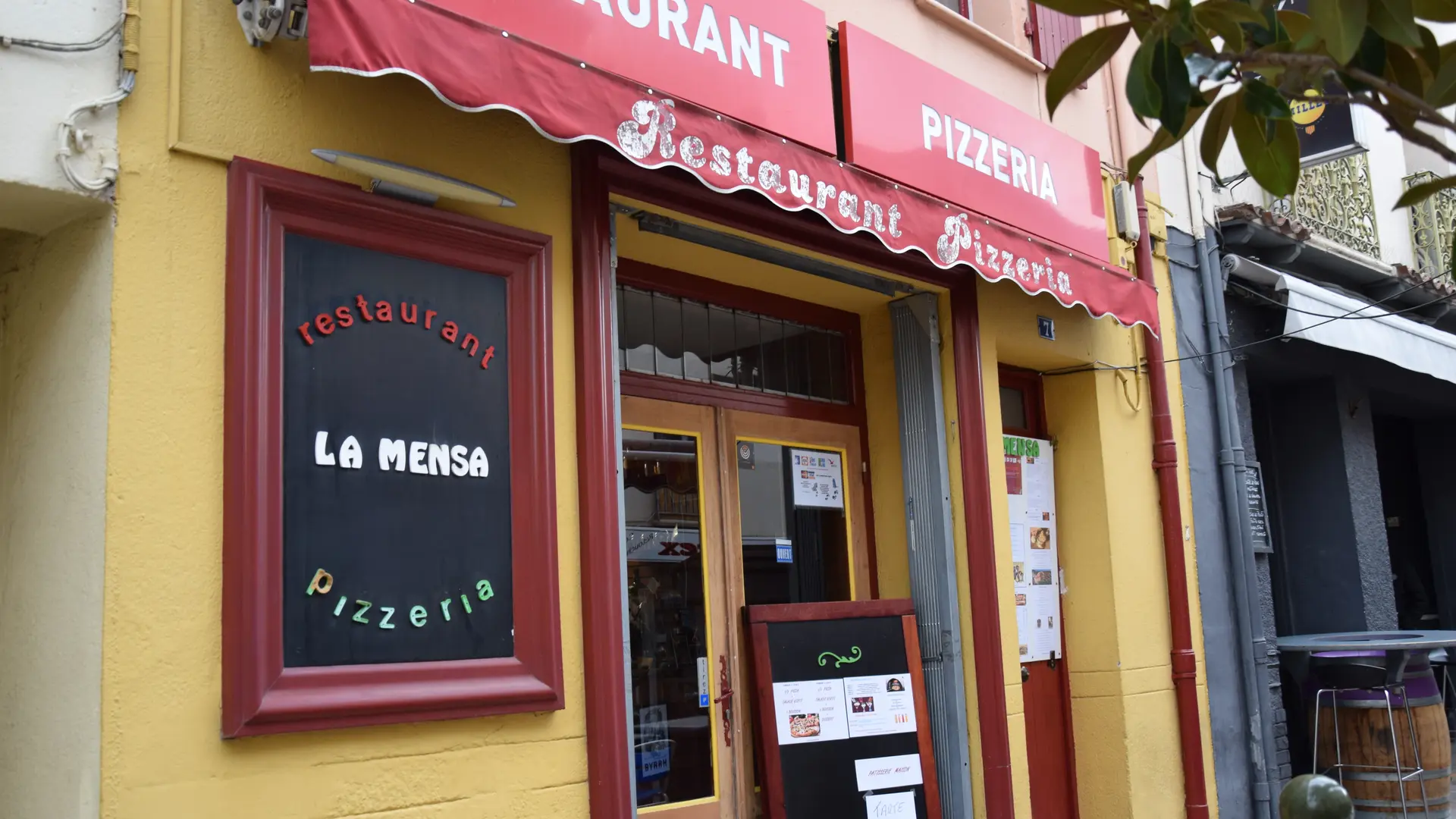 Aspres Thuir Restaurant La Mensa Extérieur 1